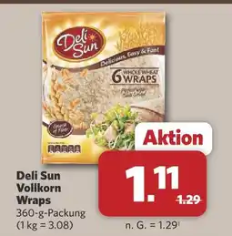 Combi Deli sun vollkorn wraps Angebot