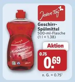 Combi Jeden tag geschirr-spülmittel granatapfel Angebot
