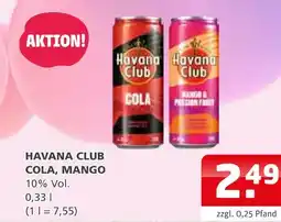 Getränke Quelle Havana club cola Angebot