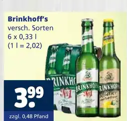 Getränkewelt Brinkhoff's versch. sorten Angebot