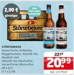 Getränke Quelle Störtebeker hanse porter Angebot