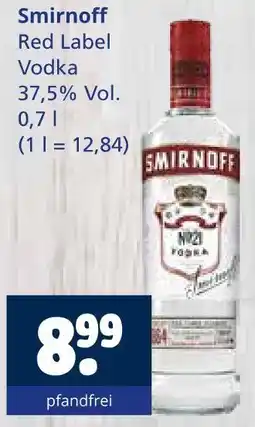 Getränkewelt Smirnoff red label vodka Angebot