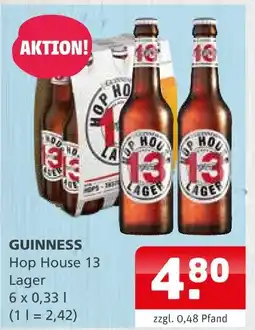 Getränke Quelle Guinness hop house 13 lager Angebot