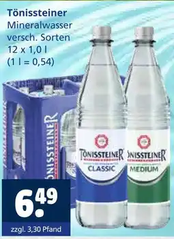 Getränkewelt Tönissteiner classic Angebot