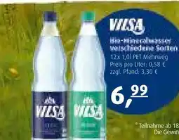 Getränkewelt Vilsa vilsa mineralwasser Angebot
