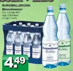 Getränkeparadies Gefromm Burgwallbronn mineralwasser classic Angebot