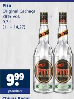 Getränkewelt Pitú original cachaça Angebot