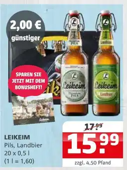 Getränke Quelle Leikeim pils Angebot