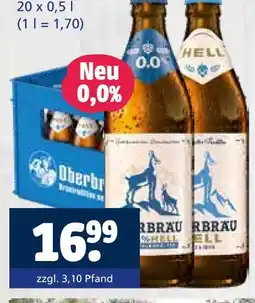 Getränkewelt Oberbräu hell Angebot
