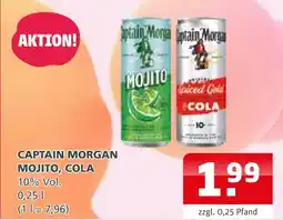 Getränke Quelle Captain morgan mojito Angebot