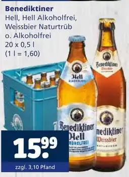 Getränkewelt Benediktiner hell Angebot
