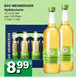 Getränkeparadies Gefromm Bad meinberger apfelschorle Angebot