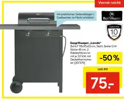 Hellweg Rothmann gasgrillwagen laredo Angebot
