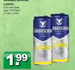 Getränkeparadies Gefromm Gorbatschow lemon Angebot