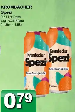 Getränkeparadies Gefromm Krombacher spezi Angebot
