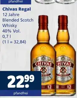 Getränkewelt Chivas regal 12 jahre blended scotch whisky Angebot
