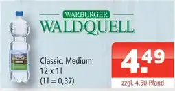 Getränke Oase Warburger waldquell classic Angebot