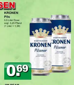 Getränkeparadies Gefromm Kronen pils Angebot