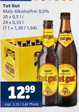 Getränkewelt Tut gut malz alkoholfrei 0,0% Angebot