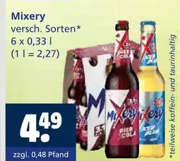 Getränkewelt Mixery versch. sorten Angebot