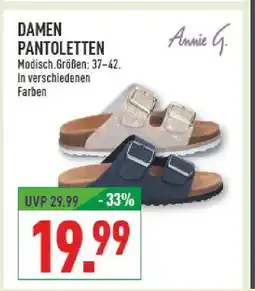Marktkauf Annie g. damen pantoletten Angebot