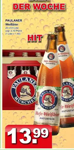 Getränkeparadies Gefromm Paulaner weißbier Angebot