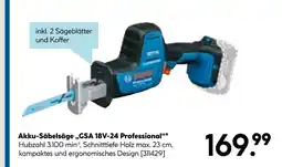 Hellweg Bosch akku-säbelsäge gsa 18v-24 professional Angebot