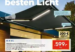Hellweg Durabil vollkassettenmarkise mit led-beleuchtung Angebot