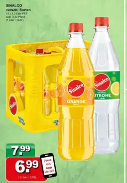 Getränkeparadies Gefromm Sinalco orange limo Angebot