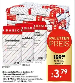Hellweg Basic zementmörtel Angebot