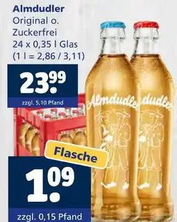 Getränkewelt Almdudler original o. zuckerfrei Angebot