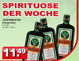 Getränkeparadies Gefromm Jägermeister kräuterlikör Angebot