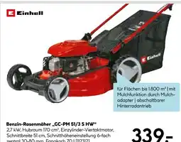 Hellweg Einhell benzin-rasenmäher gc-pm 51/3 s hw Angebot