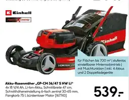 Hellweg Einhell akku-rasenmäher gp-cm 36/47 s hw li Angebot