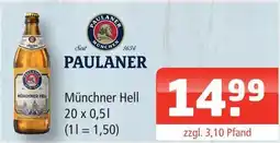 Getränke Oase Paulaner münchner hell Angebot