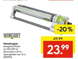 Hellweg Wingart viereckregner Angebot