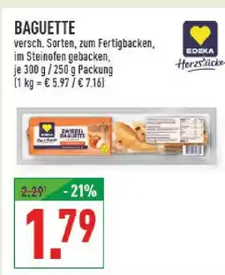 Marktkauf Edeka herzstücke baguette Angebot