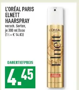 Marktkauf L'oréal paris elnett haarspray Angebot