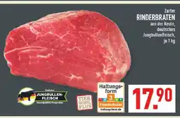 Marktkauf Jungbullen-fleisch zarter rinderbraten Angebot