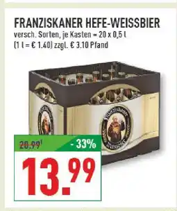 Marktkauf Franziskaner hefe-weissbier Angebot