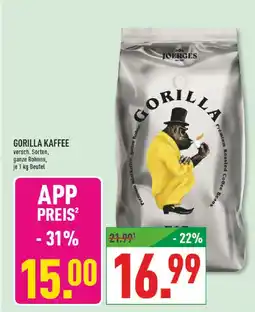 Marktkauf Joerges gorilla kaffee Angebot