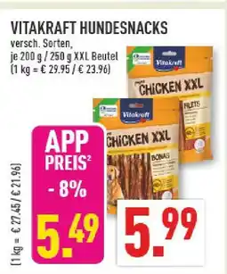 Marktkauf Vitakraft hundesnacks chicken xxl Angebot