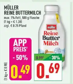 Marktkauf Müller reine buttermilch Angebot