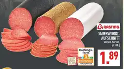 Marktkauf Rasting dauerwurst-aufschnitt Angebot