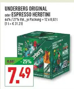 Marktkauf Underberg original Angebot