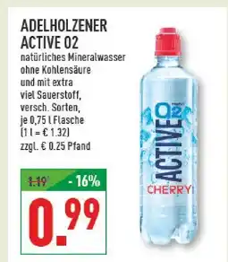 Marktkauf Adelholzener active o2 cherry Angebot