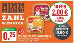Marktkauf Edeka hello my cat schlemmerhappen Angebot