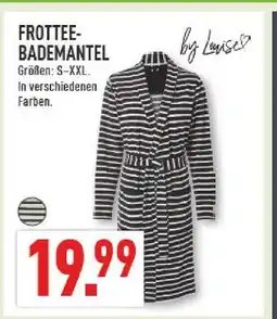 Marktkauf By louise frottee-bademantel Angebot