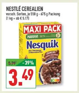 Marktkauf Nestlé cerealien Angebot