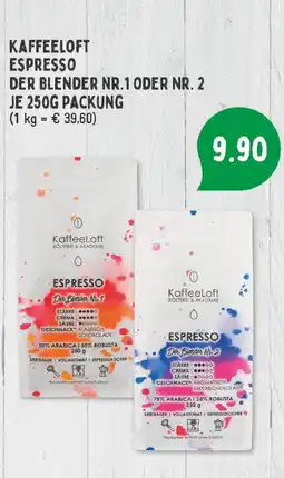 Marktkauf Kaffeeloft espresso der blender nr. 1 Angebot